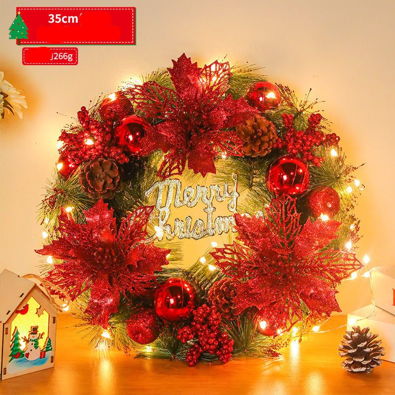 Christmas Wreath Decoration (with LED lights)