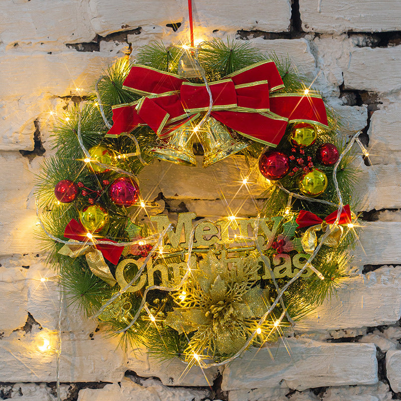 Christmas Wreath Decoration (with LED lights)