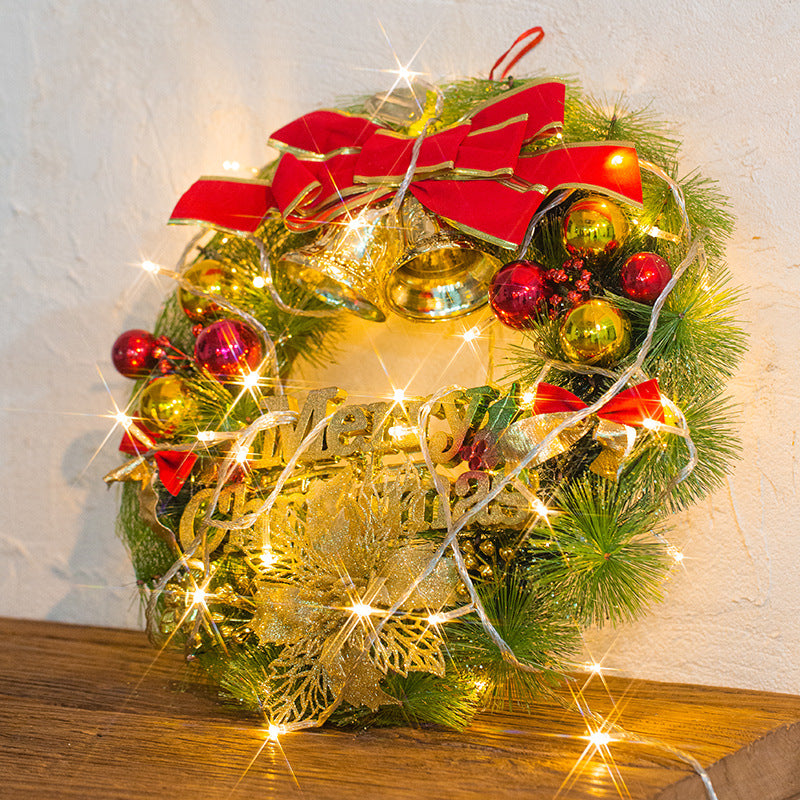 Christmas Wreath Decoration (with LED lights)