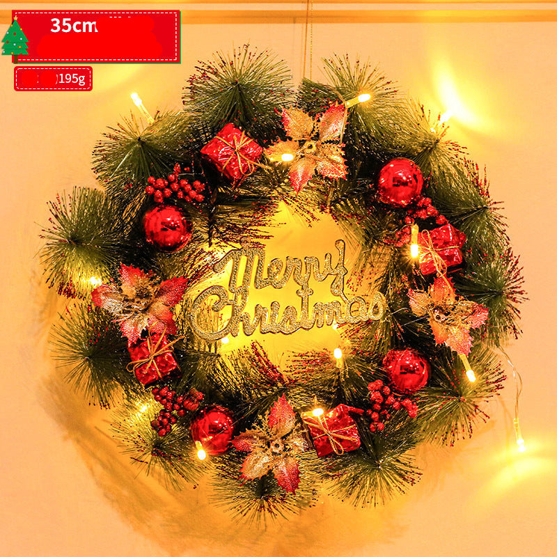 Christmas Wreath Decoration (with LED lights)