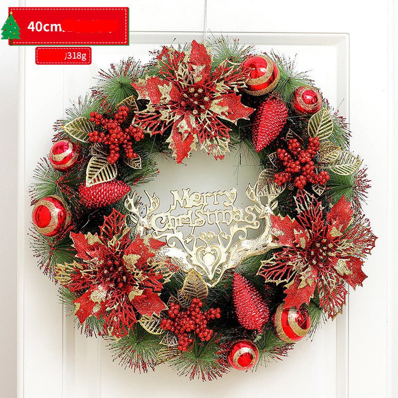 Christmas Wreath Decoration (with LED lights)