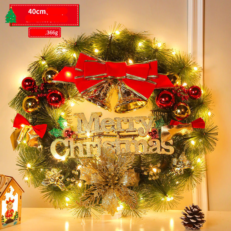 Christmas Wreath Decoration (with LED lights)