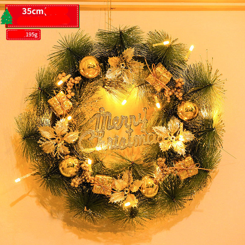 Christmas Wreath Decoration (with LED lights)