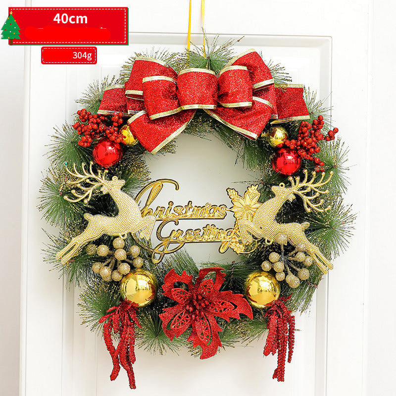 Christmas Wreath Decoration (with LED lights)