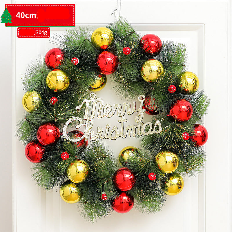 Christmas Wreath Decoration (with LED lights)