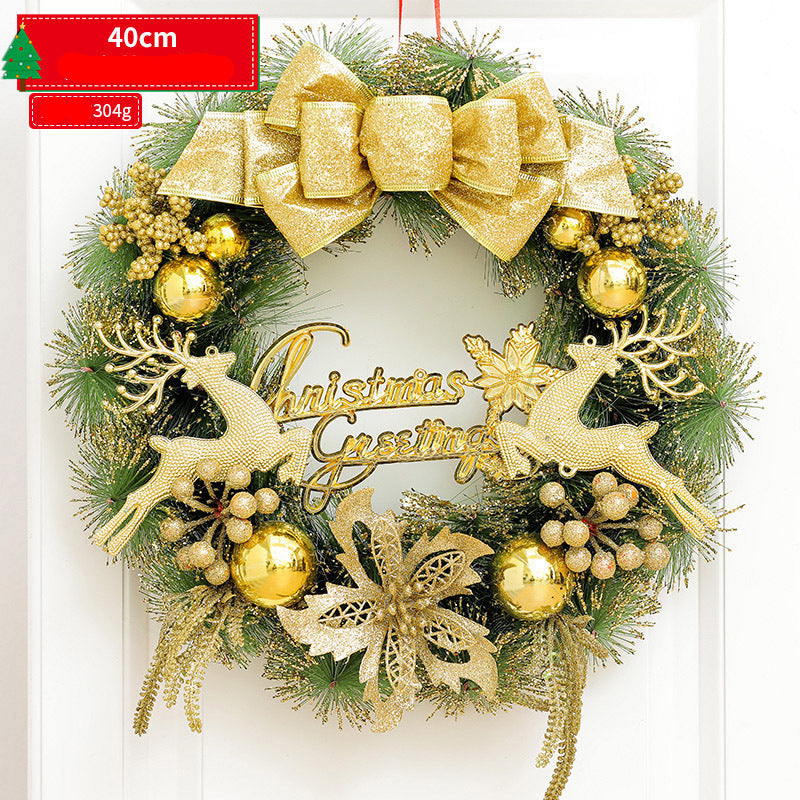 Christmas Wreath Decoration (with LED lights)